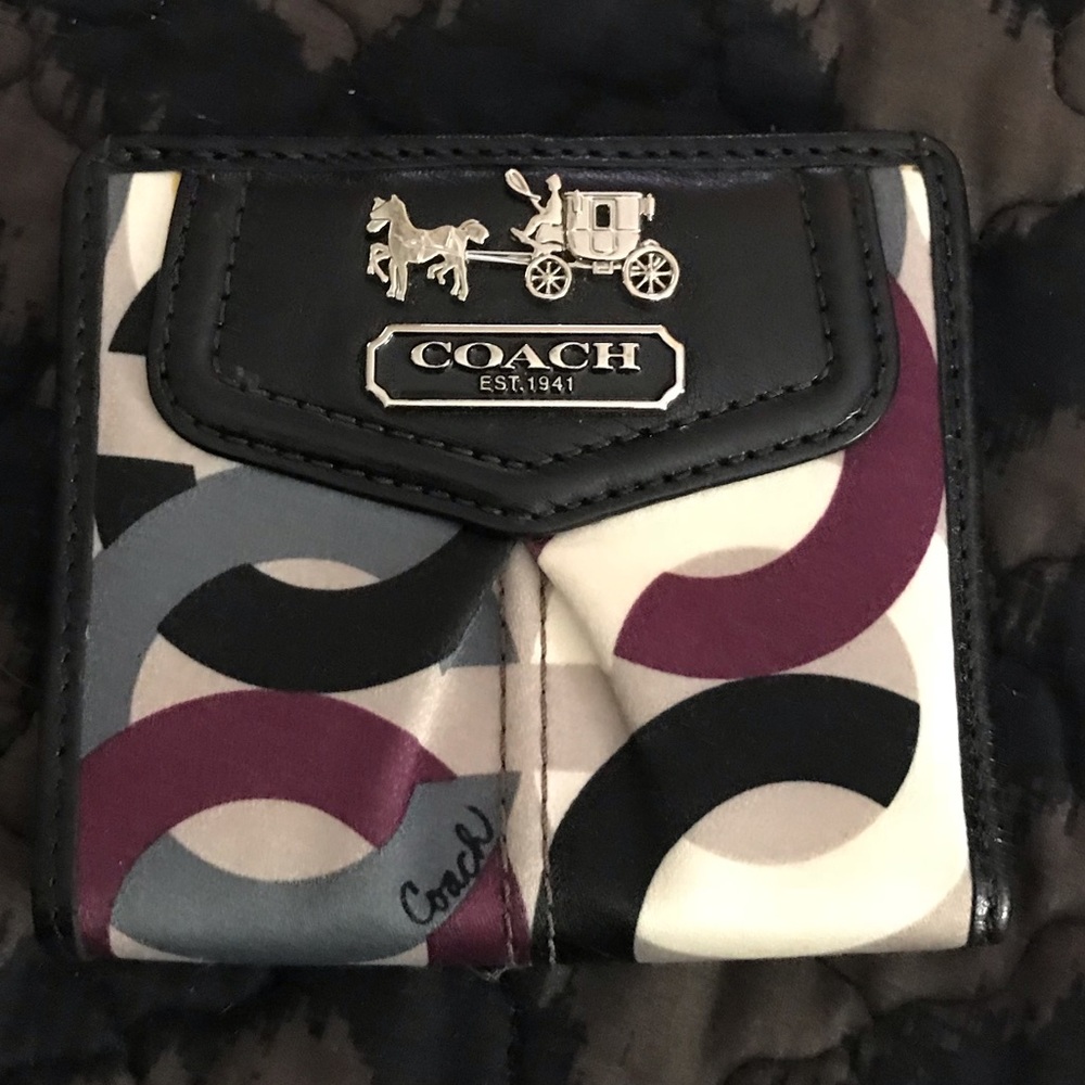 Coach Madison op art wallet